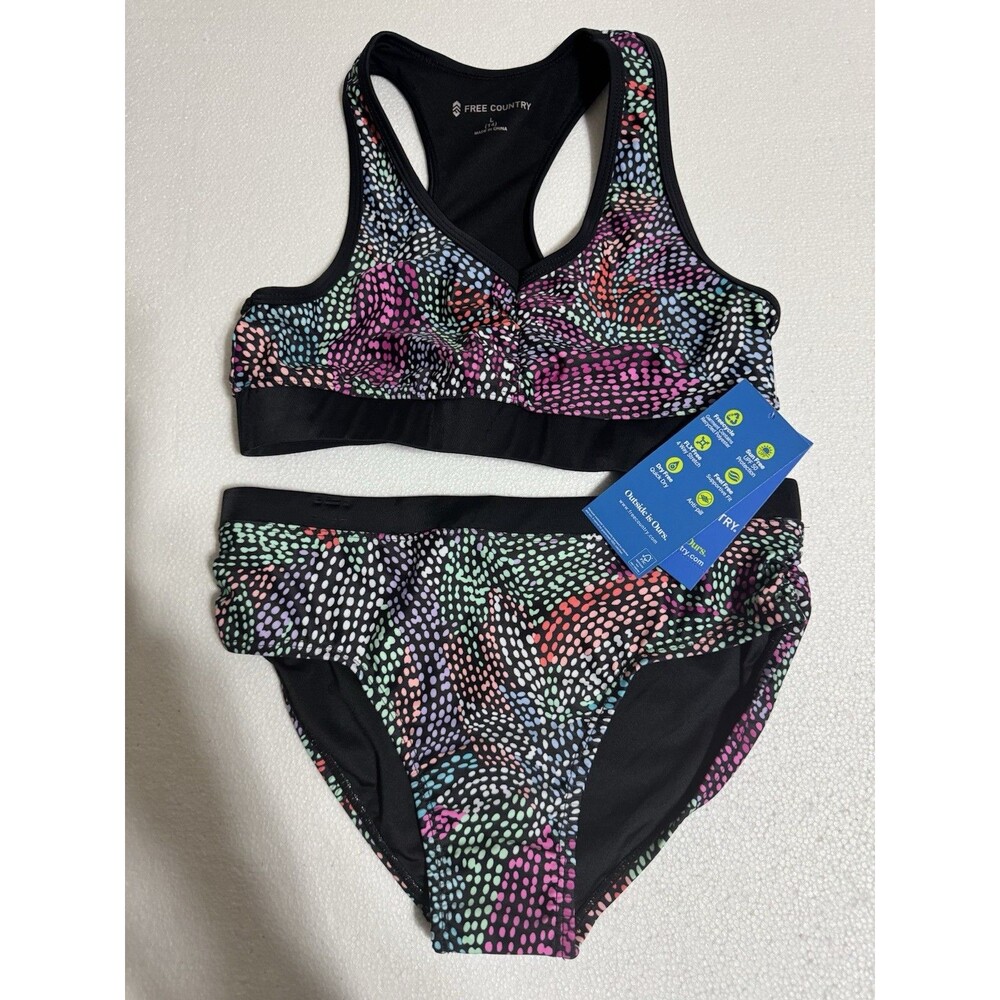 Free Country Girl’s Size L  (14) Bikini NWT
